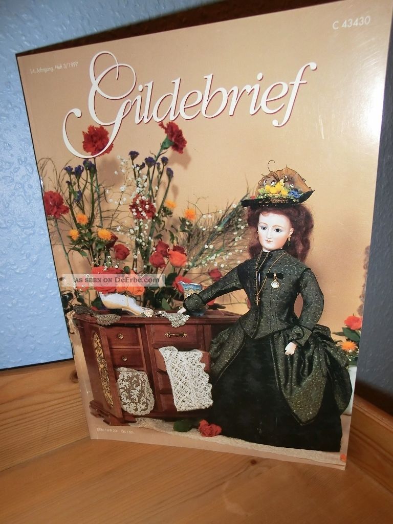 Gildebrief - Nr.  3 Von 1997 - Puppenmagazin - Mit Schnittmuster Für Kubelka Spielzeug-Literatur Bild