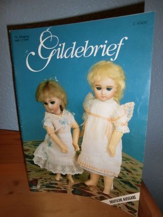 Gildebrief - Nr.  1 Von 1999 - Puppenmagazin - Mit Schnittmuster Bild