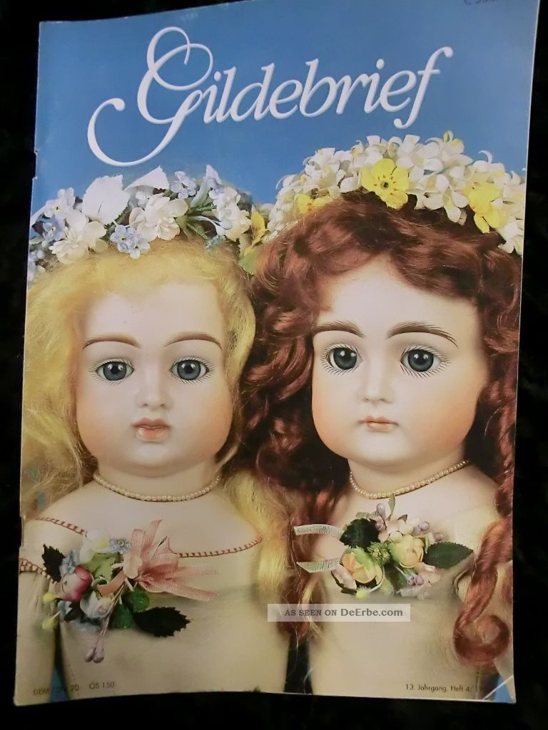 Gildebrief - Nr.  4 Von 1996 - Puppenmagazin - Mit Schnittmuster Spielzeug-Literatur Bild