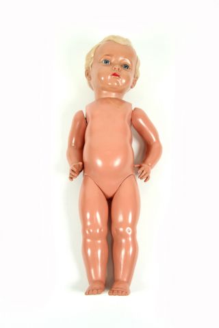 Alte SchildkrÖt Spielzeugpuppe Hans 45 Cm Zelluloid Puppe Junge Zelluloidpuppe Bild