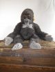 Steiff Großer Affe Gora Gorilla Orang Utan Mit Knopf Fahne 0540/60 0540 60 Steiff Bild 2