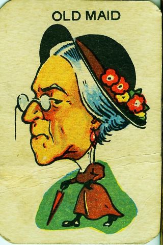 Old Maid (schwarzer Peter) / Clifford Toys England / Um 1940 Bild