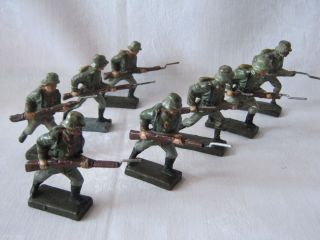 Infanterie / Stoßtrupp Um 1939 Lineol 7 Cm Bild