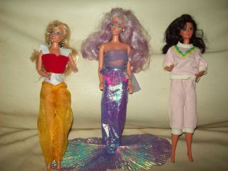 3 X Barbie Puppen Von 1976 Und 1980 Top Bild
