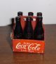 Rar 2 Alte Coca - Cola Miniaturen Kaufmannsladen ZubehÖr Sixpack,  Kasten Kaufmannsläden & Zubehör Bild 1