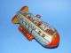 Blechspielzeug Zeppelin 50er Jahre Tin Toy Sky Rangers Usa Original, gefertigt 1945-1970 Bild 2