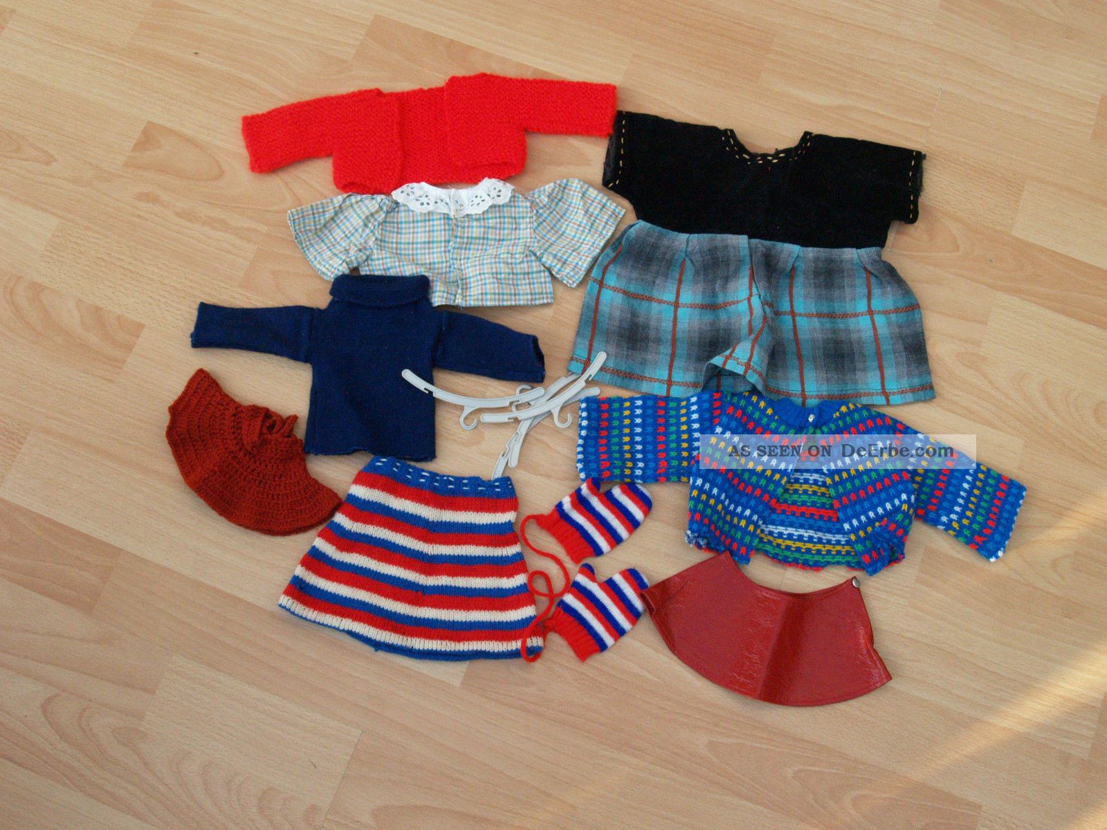 6 Sets Puppenkleidung Für 17cm Puppen - Stilvolle Outfits Mit Zubehör