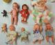 10 Kleine Puppen,  Div.  Ausführung,  Plastik,  Ca.  50/60er Jahre Puppen & Zubehör Bild 1