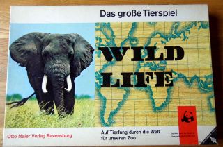 Wildlife,  Flache Schachtel,  Ausgabe 19 Ravensburger,  Komplett,  Topzustand Bild