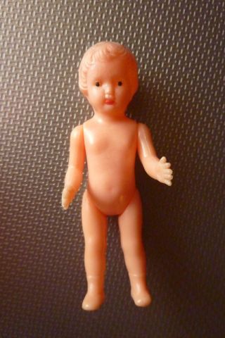 Schildkröt - Puppe Stehend 8cm - Gefertig 1945 - 1970 Bild