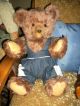 Fröhlicher,  50cm Großer,  Alter Teddybär - Zotty - Typ Aus Den 60ziger Jahren Stofftiere & Teddybären Bild 1