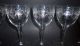 6 Jugendstil Kristall Glas Wein Gläser Herrliche Ätzung Floral Klassik Um 1900 Sammlerglas Bild 2