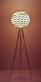Kugellampe Dreibein Stehlampe Tripod Lampe Messing Stativ Design 60 Er 1960-1969 Bild 5