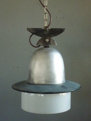 Fabriklampe Massiv Leuchte Vintage Lampe Industrie Design Deckenlampe Stall Bild