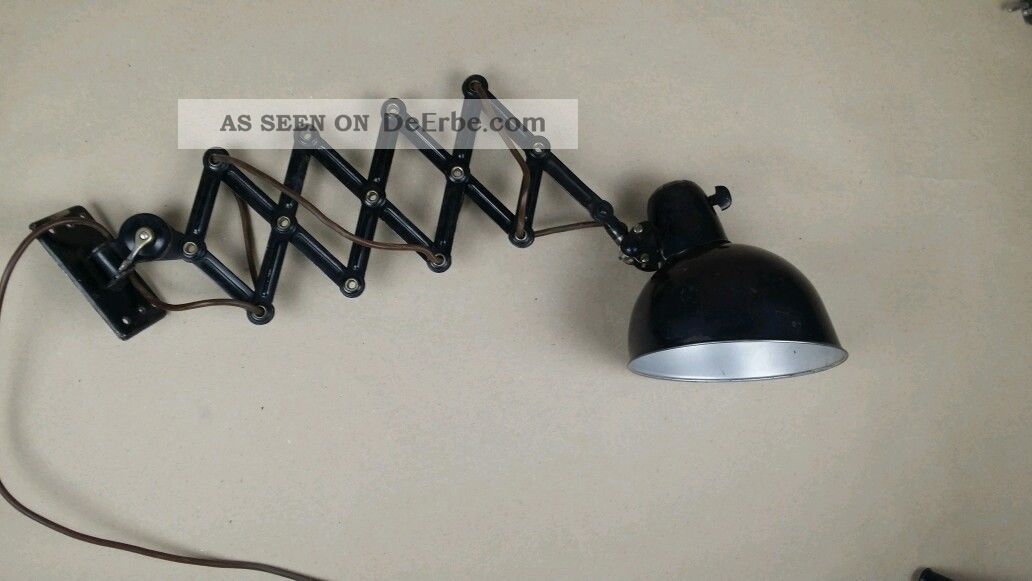 Kaiser Idell Lampe Scherenlampe Christian Dell Bauhaus 1 Serie 1930er