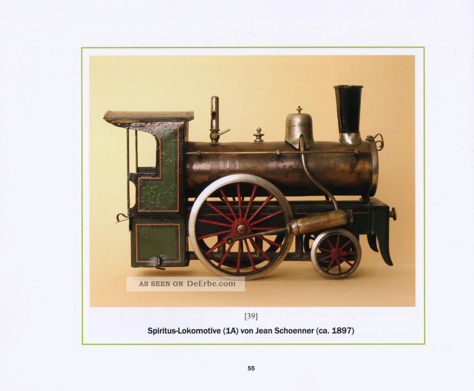 Historische Spiritus - Lokomotiven,  Spielzeug - Eisenbahnen Im 19.  Jahrhundert Gefertigt nach 1945 Bild