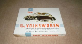 Es Weihnachtet Dein Volkswagen Brettspiel Von Hausser Aus Den 50er Jahren Rar Bild
