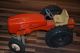 Antikspielzeug - Altes Spielzeug - Traktor Mit Holzanhänger Antikspielzeug Bild 7