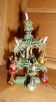 Uralter Kleiner Weihnachtsbaum FÜr Die Puppenstube,  Ca.  1940 Original, gefertigt vor 1970 Bild 3