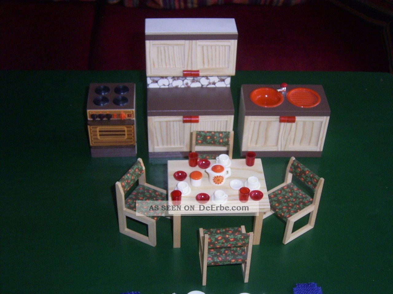 Puppenmöbel Für Puppenküche U.  Zubehör,  Bodo Hennig,  Topzustand Original, gefertigt vor 1970 Bild