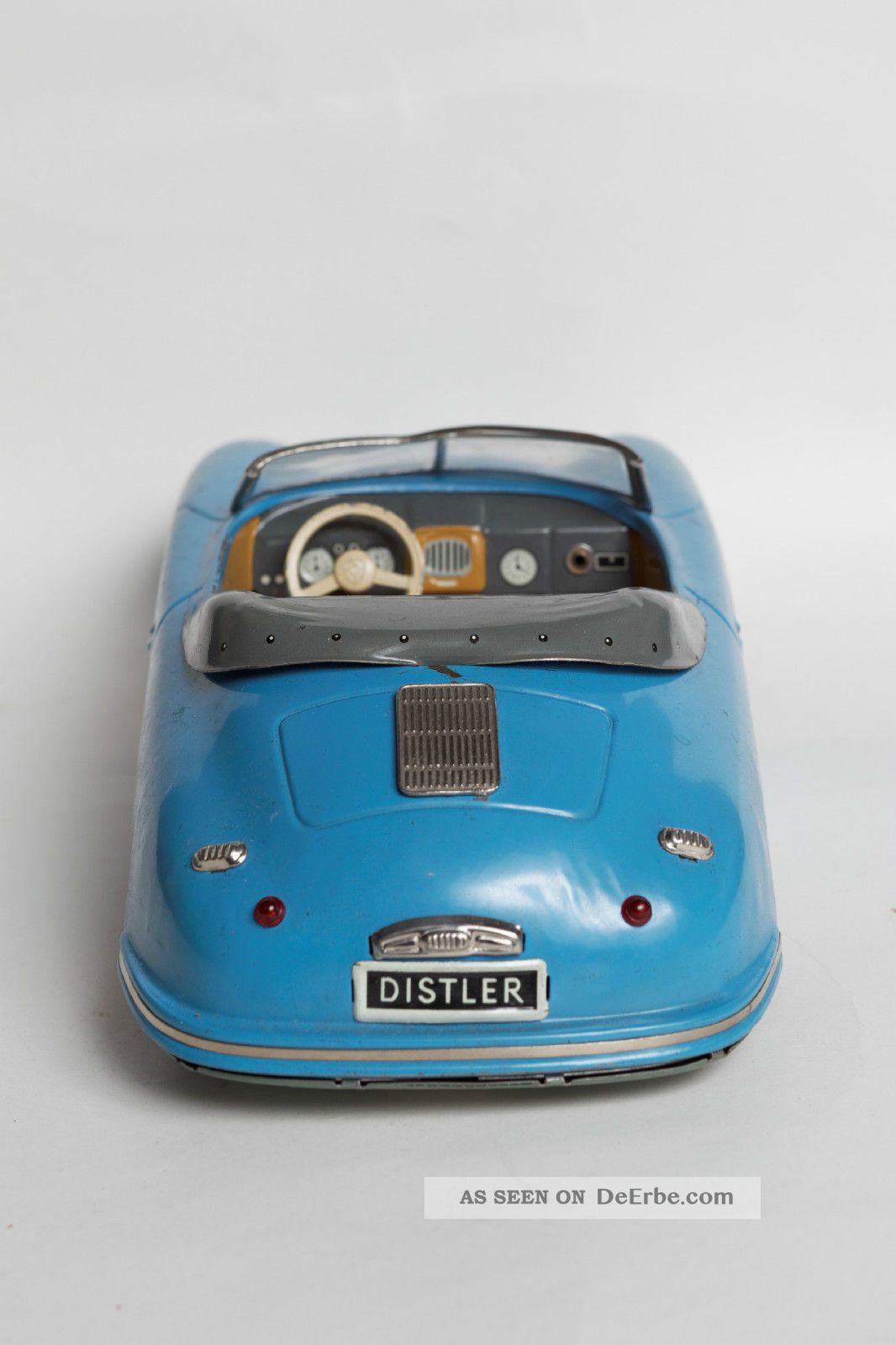 Distler Porsche Electromatic 7500 Fs In Blau Blechspielzeug Schuco