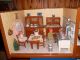 Alte Puppenstube Mit Küche U.  Schlafzimmer,  Ca.  30siger Jahre Puppenstuben & -häuser Bild 1