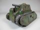 Alter Karl Bub Panzer 30er Blechspielzeug Uhrwerksantrieb Tank Mimikry Militär Original, gefertigt vor 1945 Bild 1