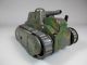 Alter Karl Bub Panzer 30er Blechspielzeug Uhrwerksantrieb Tank Mimikry Militär Original, gefertigt vor 1945 Bild 2