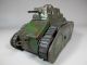 Alter Karl Bub Panzer 30er Blechspielzeug Uhrwerksantrieb Tank Mimikry Militär Original, gefertigt vor 1945 Bild 4