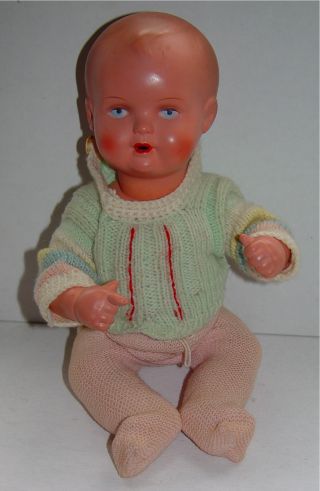Puppe 50er Jahre Schildkröt Größe T 31 Bild