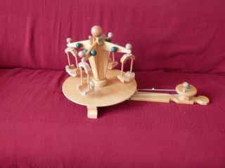 Kinder Spielzeug Karussell Puppenkarussel Holz Bild