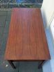 Teak Holz Schreibtisch Tisch Dk Retro 60er 70er Style_60s 70s Vintage Desk 1960-1969 Bild 9