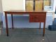 Teak Holz Schreibtisch Tisch Dk Retro 60er 70er Style_60s 70s Vintage Desk 1960-1969 Bild 7