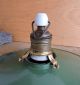 Art Deco Bauhaus Lampe Deckenlampe Emailschirm Loft Industrie 1920-1949, Art Déco Bild 3