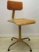 40er Jahre Werkstatt Bürostuhl Stuhl Architektenstuhl Chair - Rowac Loft Eiermann 1920-1949, Art Déco Bild 1