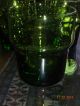 5 Glas Becher Kristallglas Überfang Grün Pop Art 60er 70er Jahre 1970-1979 Bild 1