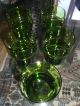5 Glas Becher Kristallglas Überfang Grün Pop Art 60er 70er Jahre 1970-1979 Bild 8