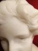 Antik Marmorbüste Alabasterbüste Jugendstil Frauenbüste Alfredo Neri 1900-1949 Bild 6