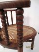 Orig.  Captains - Chair,  Eckstuhl,  Um 1890 Jugendstil Stühle Bild 1
