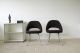 2 X Knoll International Eero Saarinen Conference Chair Stoff 1950-1959 Bild 8