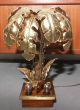 Maison Jansen ? Goldene Palmenlampe Stehleuchte | Golden Palm Tree Lamp 1970 ' S 1970-1979 Bild 1