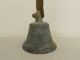 Jugendstil Türglocke Ladenglocke Messing Glocke Mit Metallband Leute 1890-1919, Jugendstil Bild 1