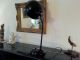 Helo Schreibtischlampe Tischlampe Lampe Loft Leuchte Art Deco Bauhaus 40er/50er Gefertigt nach 1945 Bild 3