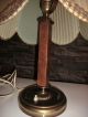 Antike Tischlampe Lampe Mit Schirm 50 Cm Hoch 30 - Iger Jahre 1920-1949, Art Déco Bild 1
