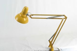 Arbeitsleuchte Lampe 70er Design Ledu Sweden Gelenkleuchte Klemmlampe Bild