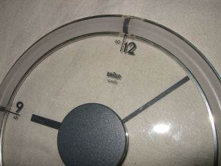 Braun Type 4778 / Abw35,  Design Lubs,  Rams,  Bauhaus,  1980er Wanduhr,  Wall Clock Bild