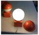 Pilzkopflampe 60/70er Jahre Orange Tischleuchte,  Lampe 70s Panton Space Age 1970-1979 Bild 6