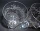 5 Jugendstil Kristall Glas Trink Gläser Herrliche Ätzung Floral Girlande Um 1900 Sammlerglas Bild 7