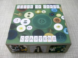 House Of Cards 6 Untersetzer Coasters Charles Eames Design Fotomotive Neuwertig Bild