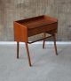 60er Teak Kommode Danish Design 60s Teakwood Cabinet Chest Of Drawers Wegner ära 1960-1969 Bild 3